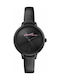 Lacoste Cannes Watch with Black Leather Strap