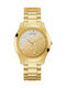 Guess Women's Watch with Gold Metal Bracelet