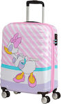 American Tourister Wavebreaker Disney Kinder Rosa mit 4 Räder Höhe 55cm