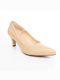 Ragazza Leather Beige Low Heels