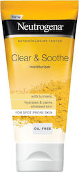 Neutrogena Clear & Soothe Κρέμα Ημέρας για Λάμψη 75ml