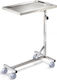 +DM Medical Wheeled Surgery Table with Adjustable Height W60xD40xH80cm Mayo D-45