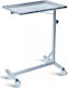 +DM Medical Wheeled Surgery Table with Adjustable Height W50xD70xH120cm Mayo D-46