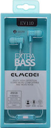 EV110 In-ear Handsfree με Βύσμα 3.5mm Γαλάζιο EV110 In-ear Handsfree με Βύσμα 3.5mm Γαλάζιο