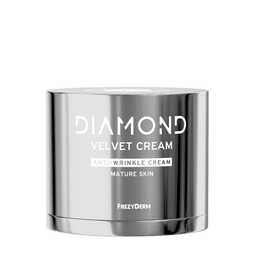 Frezyderm Diamond Velvet Ενυδατική & Αντιγηραντική Κρέμα Προσώπου με Υαλουρονικό Οξύ 50ml