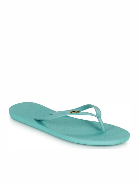 Roxy Viva Iv Frauen Flip Flops in Türkis Farbe