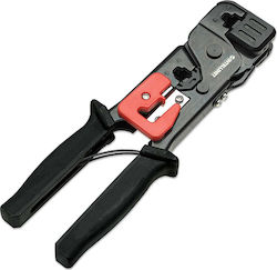 Intellinet Ethernet Internet Cable Crimping Plier RJ12, RJ11, RJ45 with Cable Cutter (Length 180mm) 210836