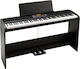 Korg Electric Stage Piano XE20SP with 88 Weighted Keys Built-in Speakers and Connection with Headphones and Computer Black