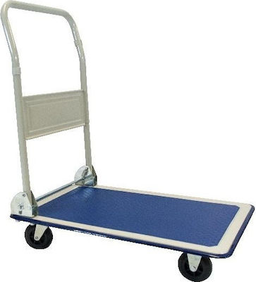 Transport Trolley for Weight Load up to 300kg Blue 019761