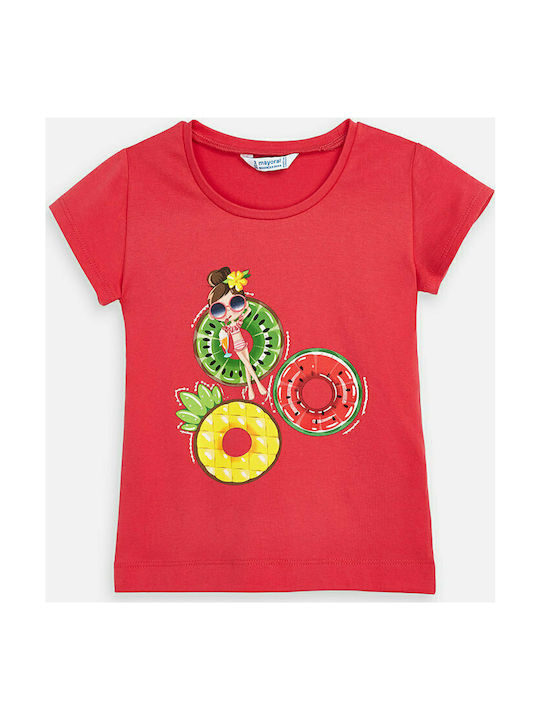 Mayoral Kids' T-shirt Red