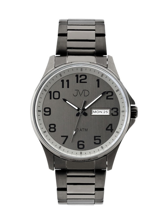 Jvd Watches Uhr mit Gray Metallarmband JE610.4