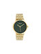 Oozoo Watch with Gold Metal Bracelet