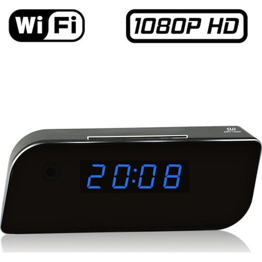 Κρυφή Κάμερα WiFi Ρολόι 1080p με Υποδοχή για Κάρτα Μνήμης