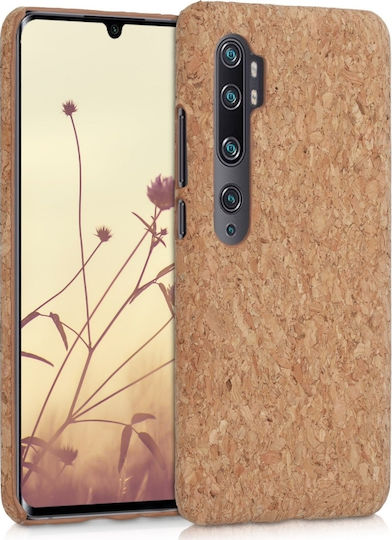 KWmobile Cork Umschlag Rückseite Hölzern Braun (Xiaomi Mi Note 10 / Mi Note 10 Pro)