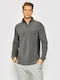 Columbia Klamath Range II Men's Long Sleeve Blouse with Zipper Gray