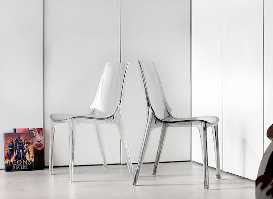 Vanity-A Председки Трапезария от полипропилен Прозрачен 1бр 52x56x89бр