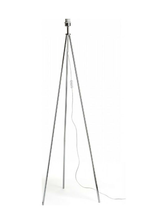 Rendl Light Studio Nyc Tripod Floor Lamp H136xW49cm. with Socket for Bulb E27 Silver