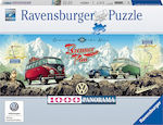 Puzzle Cross The Alps with VW 2D 1000 Κομμάτια