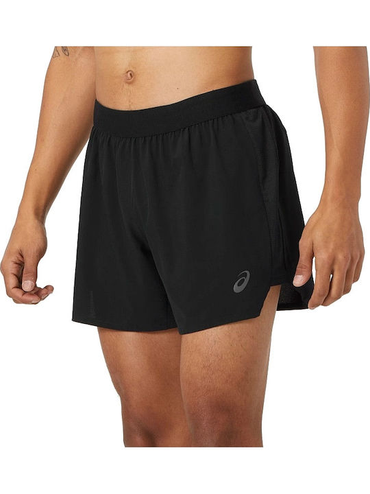 Road 5in Men's Athletic Shorts Black