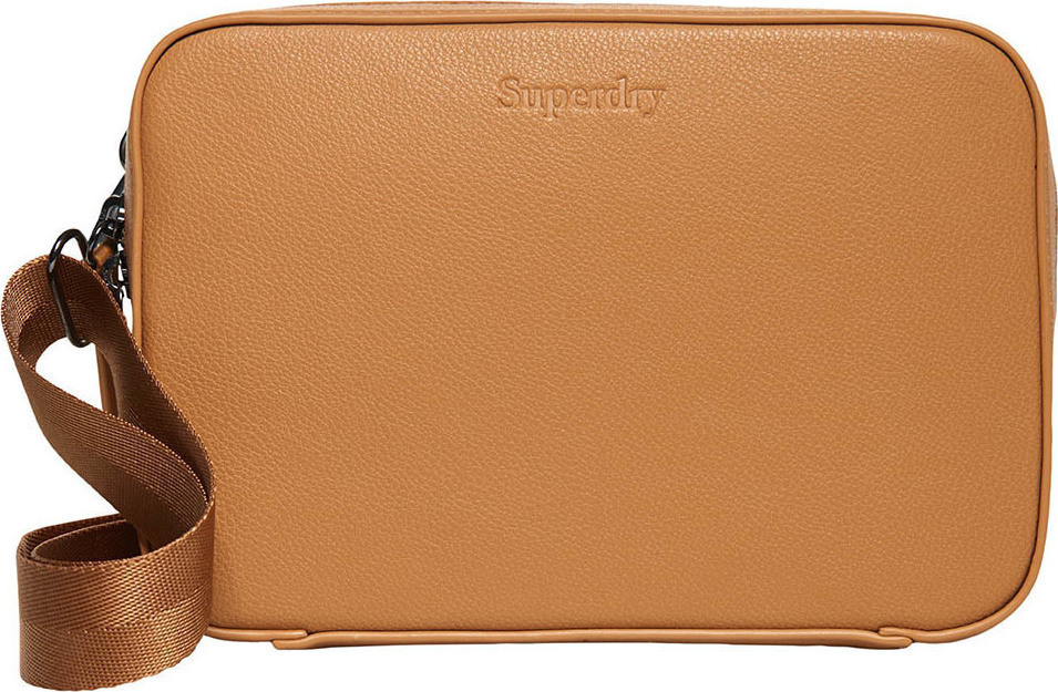 Superdry Summer Crossbody Γυναικεία Τσάντα Χιαστί σε Ταμπά χρώμα
