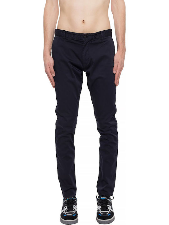 Emporio Armani Herrenhose Anzughose in Normaler Passform Marineblau