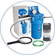 Aqua Filter FH10Bx-WB Wasserfiltrationssystem Zentrale Versorgung / Unter der Spüle Durchmesser ½" mit Ersatzfilter Aqua-Filter FCCBL-S10BB 10μm
