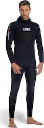 Omer Master Team Full Diving Suit Shaved Inside with Chest Pad for Spearfishing Black 5mm