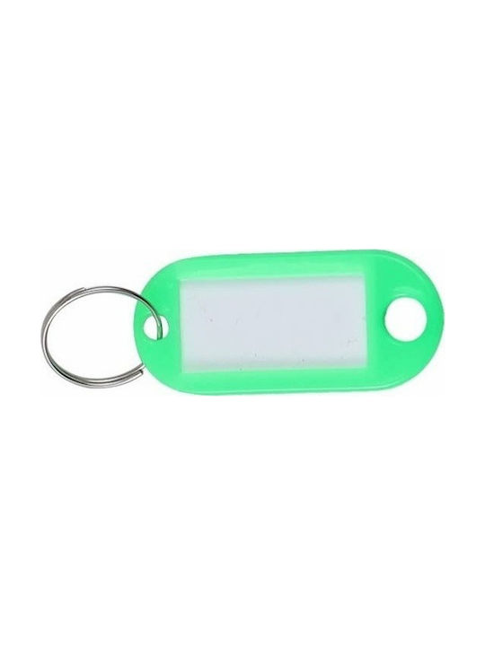 Key Tag Phosphorescent Green Pack 100pcs Italy