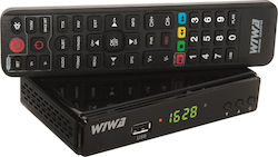 WIWA H.265 2790Z Receptor Digital Mpeg-4 HD (720p) cu Funcția Înregistrare PVR pe USB Conexiuni SCART / USB