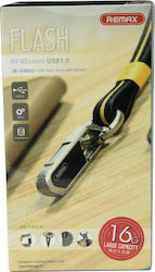 Remax RX-801 Key Chain 16GB USB 2.0 Stick Ασημί