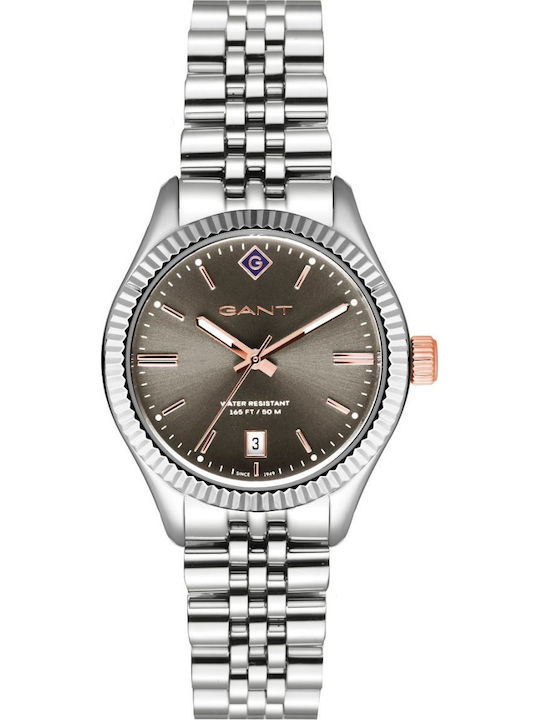 Gant Sussex Γυναικείο Ρολόι 34mm Μπαταρίας με Α...