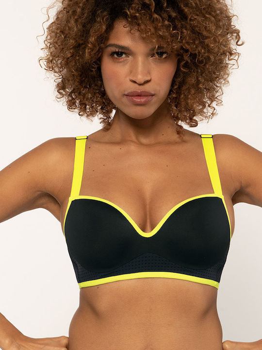 Dorina Memphis Athletic Athletic Bra without Padding Black