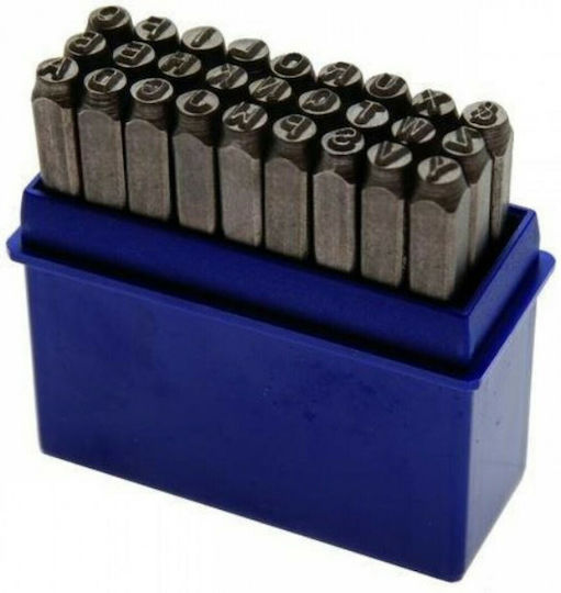 Аνάγλυφα Букви Латинско 5мм 27 Бройки BCTK-GRAM-5MM-OEM
