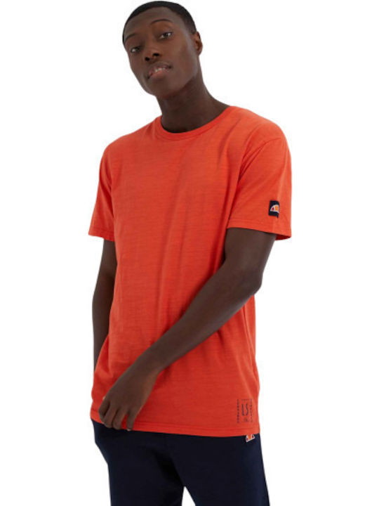 Ellesse Pallazzo Men's Short Sleeve T-shirt Dark Orange