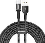 Baseus Braided USB 2.0 to micro USB Cable Μαύρο 3m (Halo)