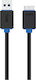 Prolink Regular USB 3.0 to micro USB Cable Μαύρο 1.50m (PB458-0150)