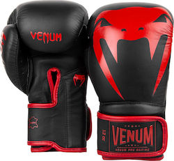 Venum Giant 2.0 Synthetic Leather Boxing Competition Gloves Black