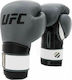 UFC Stand Up Боксови Ръкавици от Синтетична Кожа за Състезание Сив