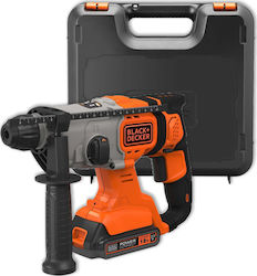 Black & Decker BCD900E2K Κρουστικό Σκαπτικό Πιστολέτο 18V με 2 Μπαταρίες 2.5Ah Black & Decker BCD900E2K Κρουστικό Σκαπτικό Πιστολέτο 18V με 2 Μπαταρίες 2.5Ah