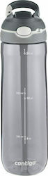 Contigo Ashland Πλαστικό Παγούρι 720ml Γκρι