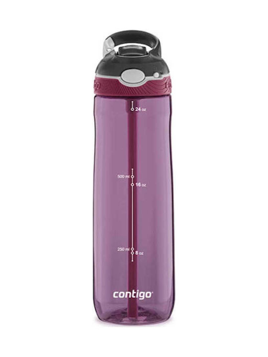 Contigo Ashland Plastic Water Bottle 720ml Purple