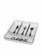 Homestyle Drawer Cutlery Tray Cuisine Metallic 32x26x5cm Black