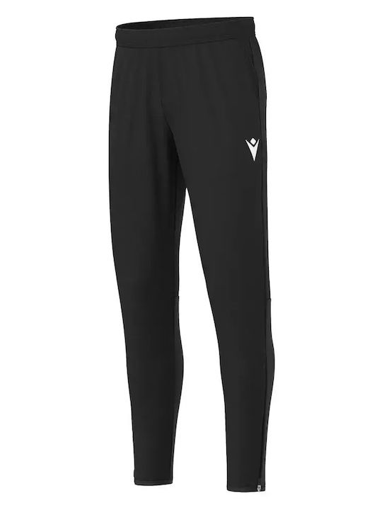 Walo Herren-Sweatpants Glänzende Schwarz Jogginghose