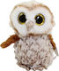 TY Plush Beanie Boos Percy The Brown Owl for 3+ Years 15 cm