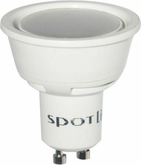 Spot Light Λάμπα LED 7W για Ντουί GU10 και Σχήμα MR16 Φυσικό Λευκό 550lm
