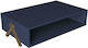 Rechteckig Couchtisch Kos Blue L90xB60xH26cm