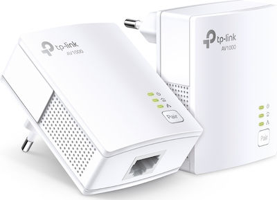 TP-LINK TL-PA7017 Kit V4 Powerline Double Wired and Gigabit Ethernet Port