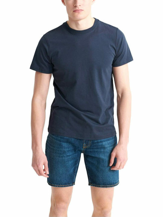 Superdry The Standard Label Men's Short Sleeve T-shirt Navy Blue