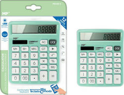 Madrid Papel PE028 Calculator 12 Digits in Green Color