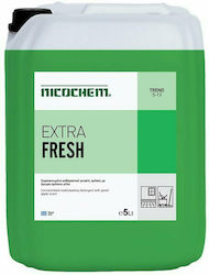 Nicochem Extra Fresh Επαγγελματικό Παχύρρευστο Υγρό Καθαρισμού Γενικής Χρήσης Μήλο 5lt